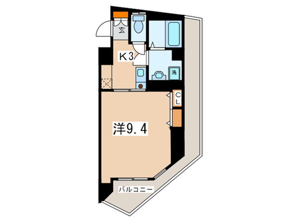 パ－クハイム渋谷の物件間取画像